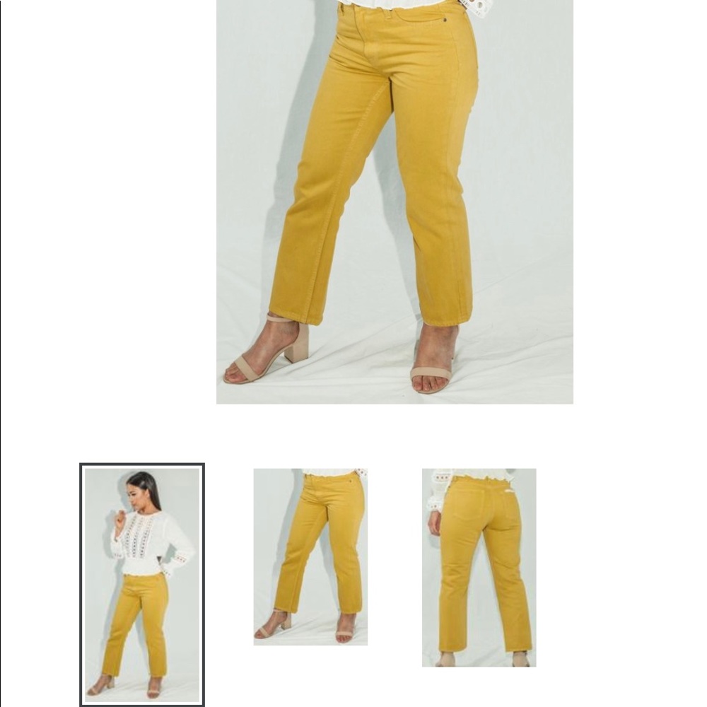 Citrine Denim Pants BRAND NEW!
